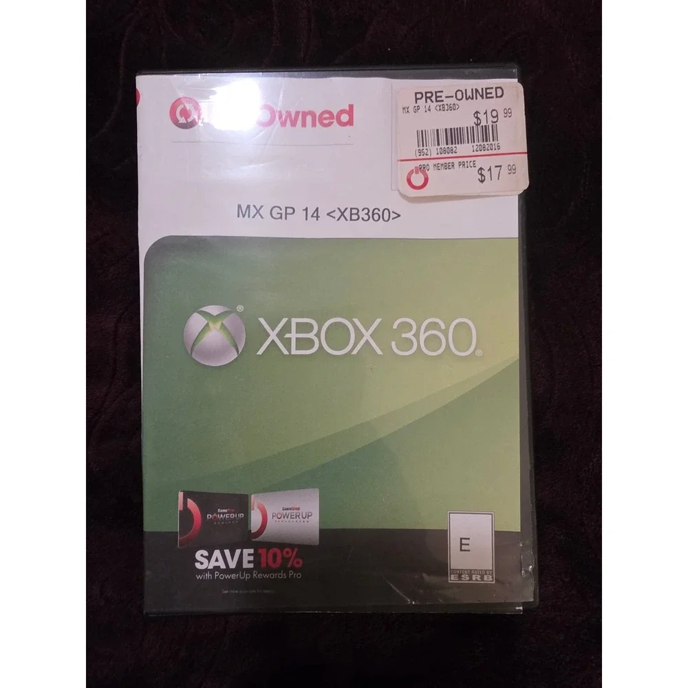 Bandai Namco MXGP Xbox 360 Game Disc Grey Fair MXGP14 No Box